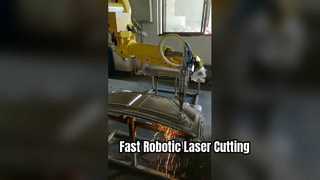 Otomotiv Çatı Panelleri için CNC Robotik Lazer Kesim Makinesi – Yüksek Hızlı Kırpma ve Delik Delme S